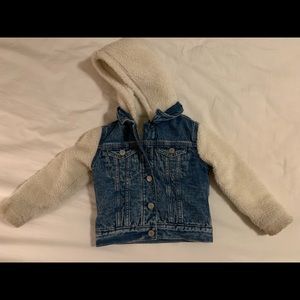 Toddler Gap Denim & Sherpa Jacket